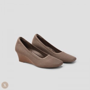 Espresso VIVAIA Margot Wedge Pro Women's Square-toe Wedge - JJM-9909