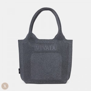 Grey VIVAIA Zahara Tote-Rich Women's Bags - FSJ-9305