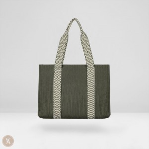 Olive Green VIVAIA Jemma Tote Women's Bags - JEA-1385