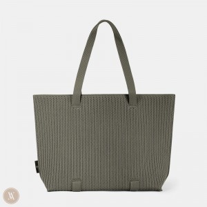 Olive Green VIVAIA Zaneta Tote Women's Bags - OIQ-6503