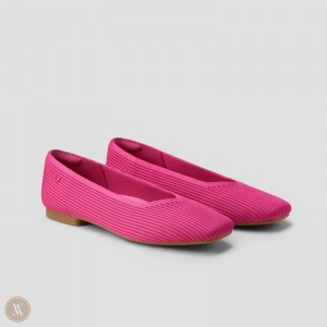 Pitaya VIVAIA Margot 2.0 Women's Square-Toe V-Cut Flats - XTT-8647