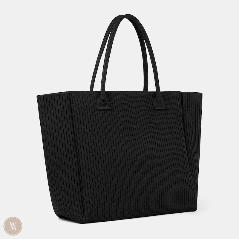 Black VIVAIA Maia Tote Women's Bags - YKU-2675