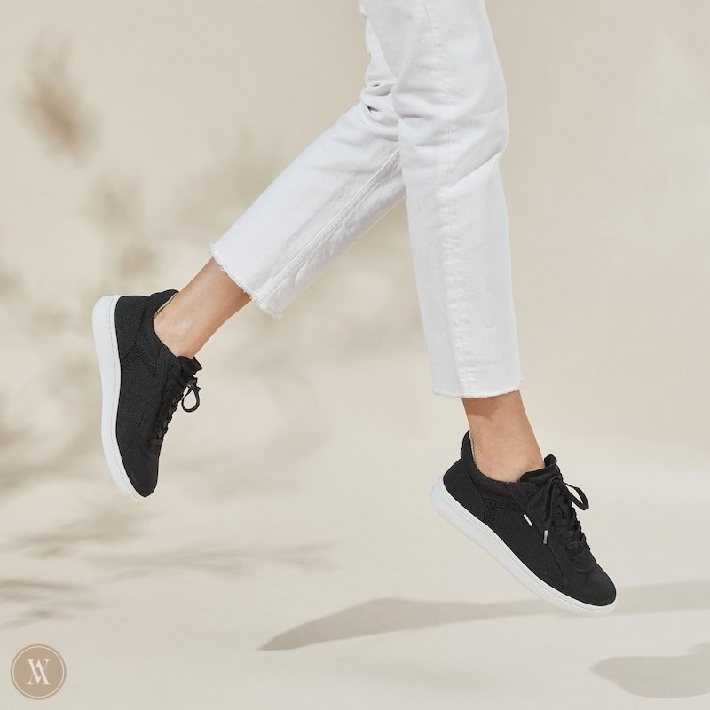 Black VIVAIA V Prime Women's Casual and Versatile Gender-Neutral Sneakers - TTE-2417