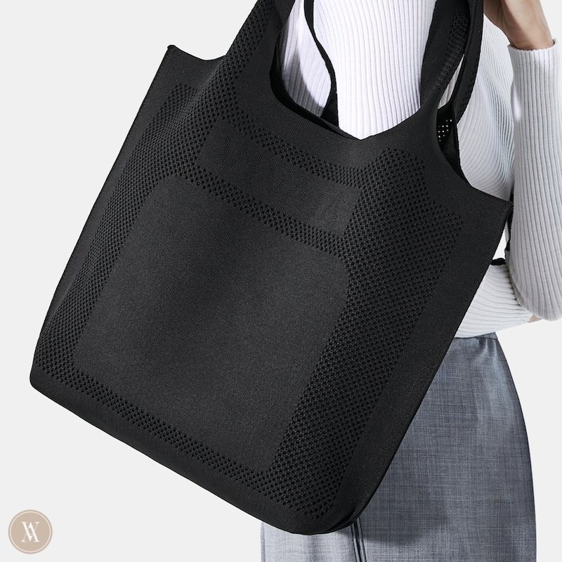 Black VIVAIA Zahara Tote Women's Bags - TYL-2949