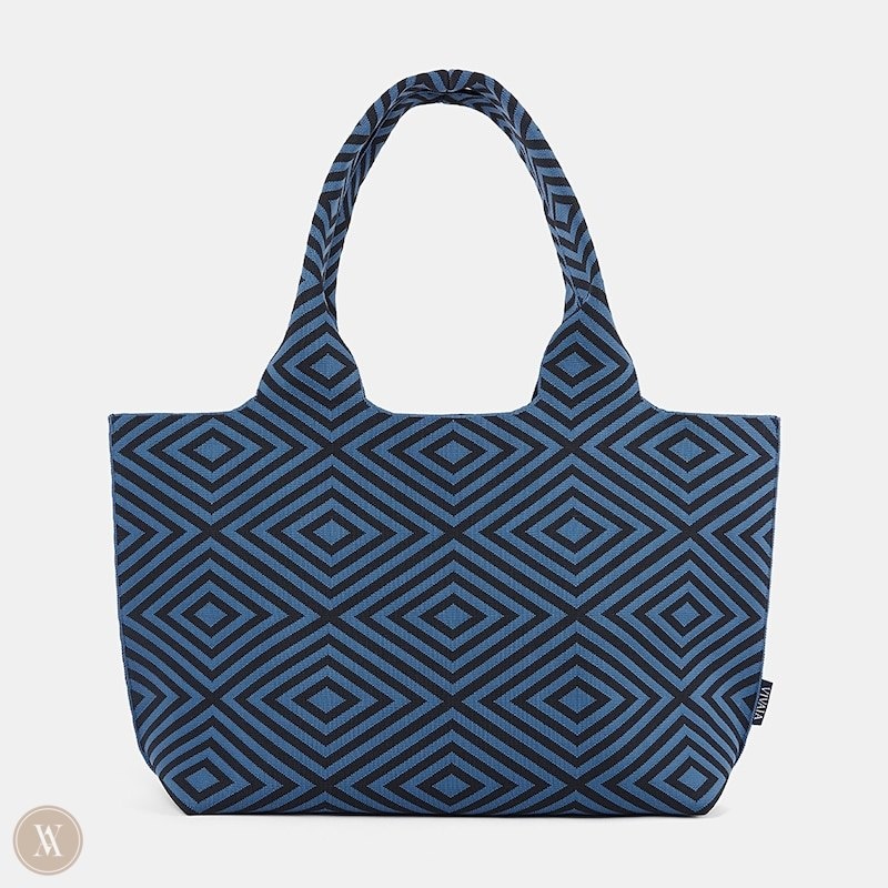 Blue VIVAIA Wallace Tote-Diamond Women\'s Bags - SNI-6264