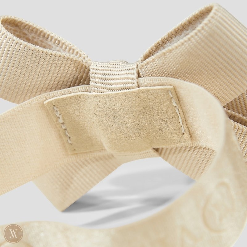 Cream White VIVAIA Removable Bow Tie -Besty Women's DIY Charms - LRK-8503