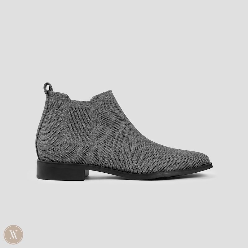 Grey VIVAIA Ryan Women's Water Repellent Chelsea Boot - KLV-0653