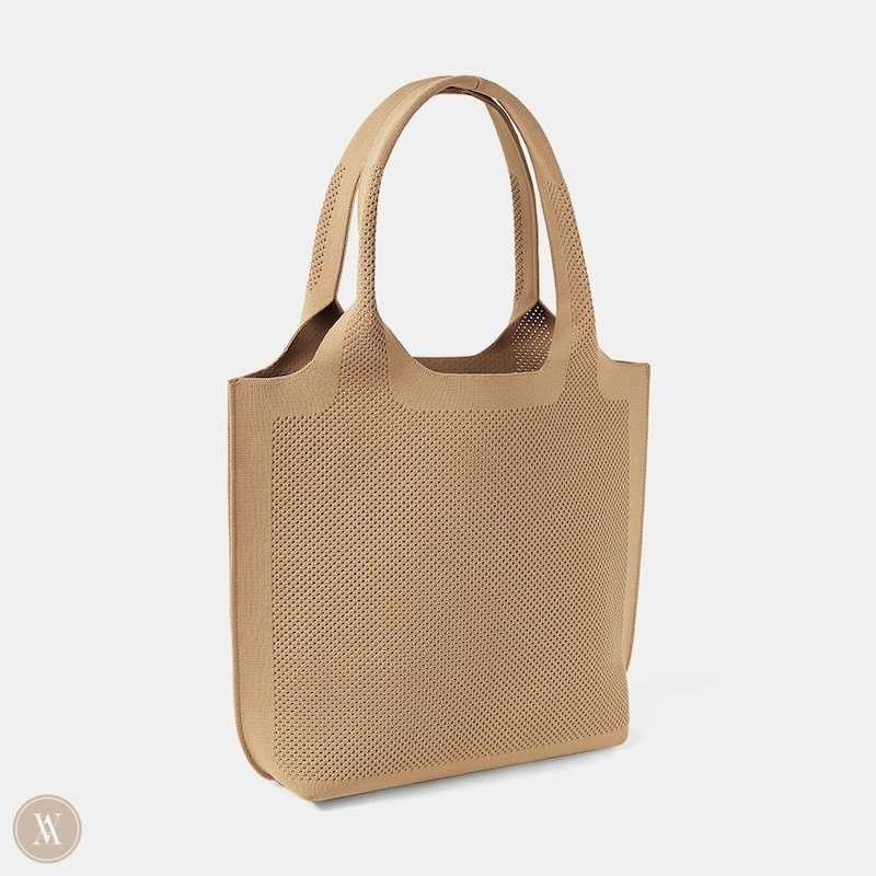 Khaki Brown VIVAIA Zahara Tote Women's Bags - MVT-1285