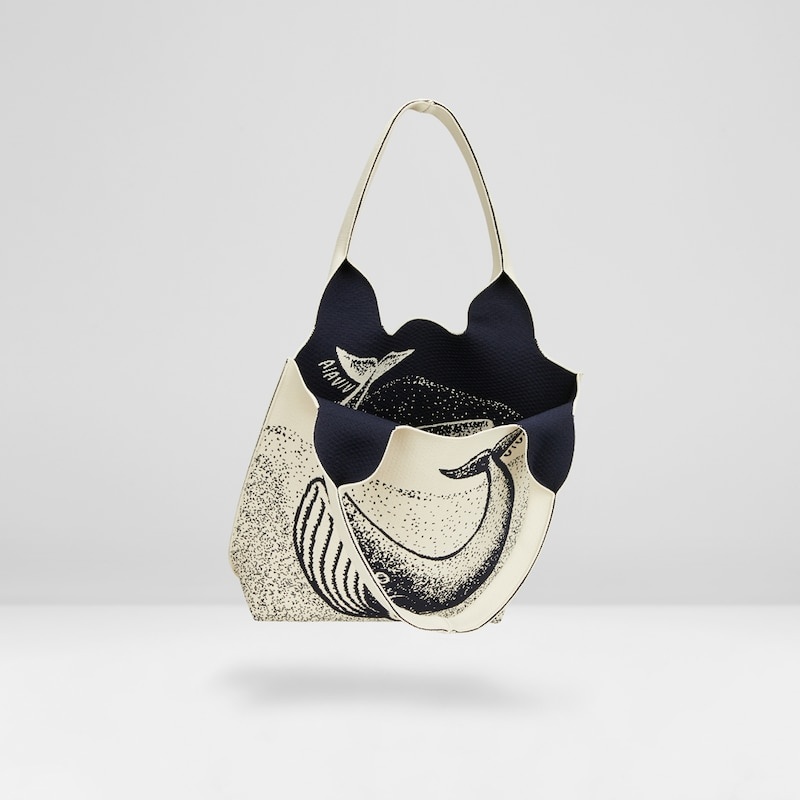 Marine Whale VIVAIA Yoki Tote-Marine Whale Women's Accessories - UHS-1914