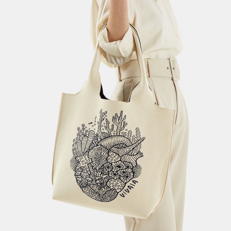 Ocean Heart VIVAIA Yoki Tote-Ocean Heart Women's Accessories - JHB-1237