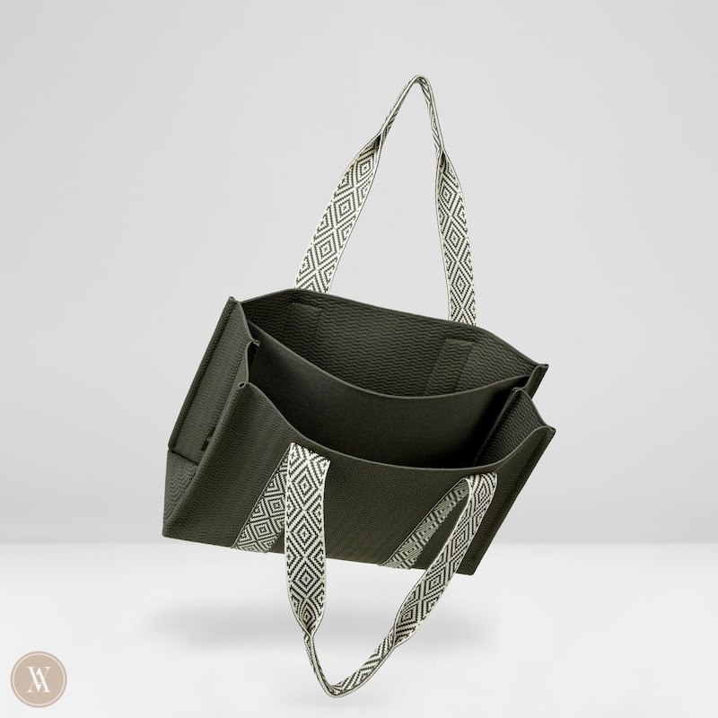 Olive Green VIVAIA Jemma Tote Women's Bags - JEA-1385