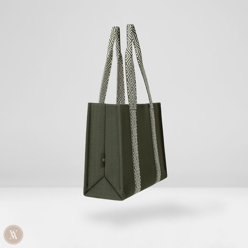 Olive Green VIVAIA Jemma Tote Women's Bags - JEA-1385