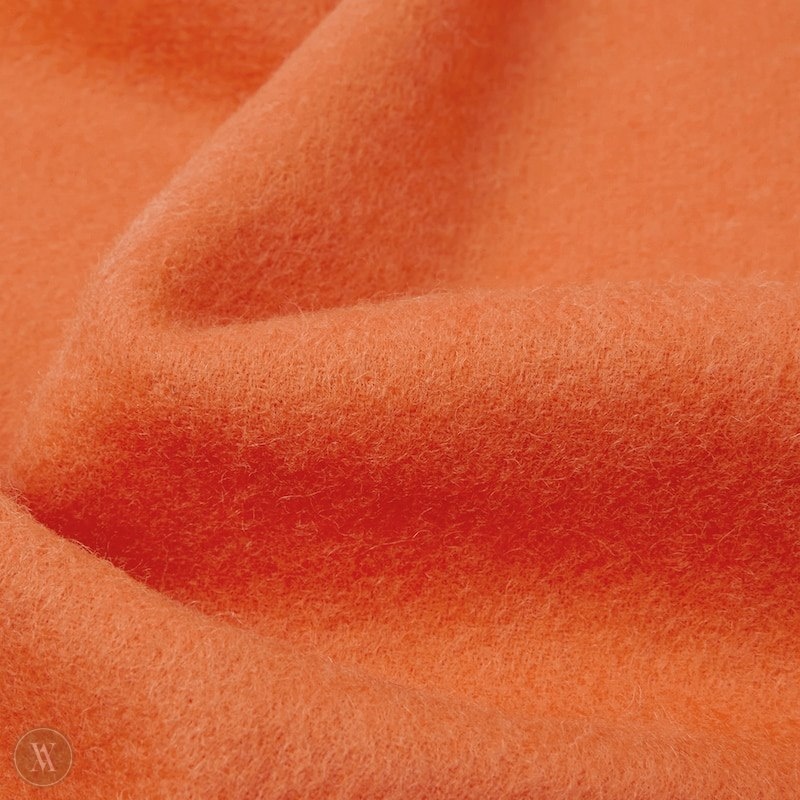 Orange Red VIVAIA Wool Scarf-Orange Red Women's Scarves - KYK-9973