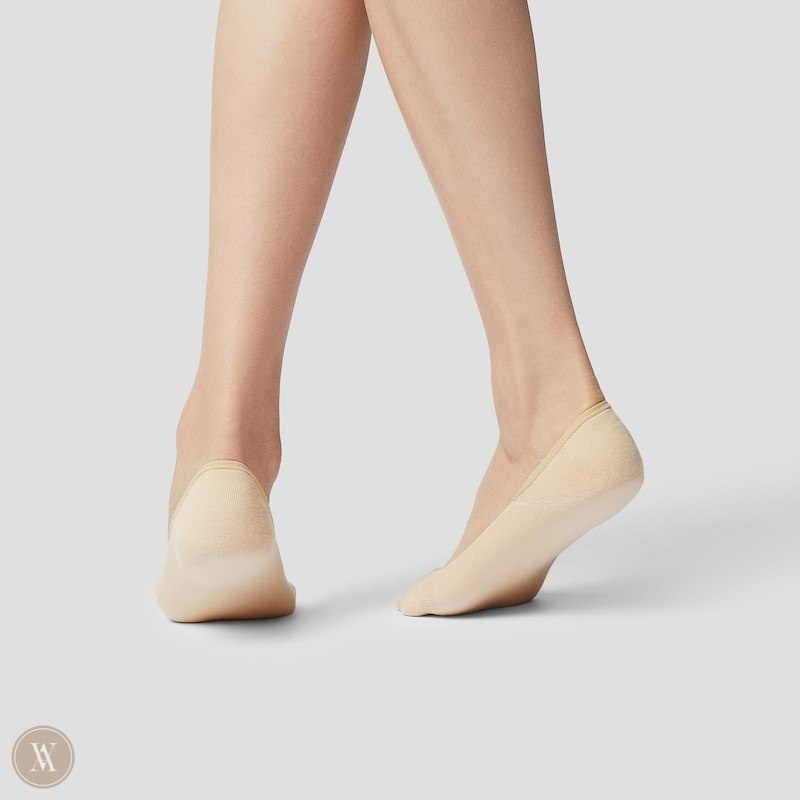 Padded Low Cut Socks - Almond VIVAIA 4-Pair Pack Padded Low Cut Women's Socks - GMM-3981