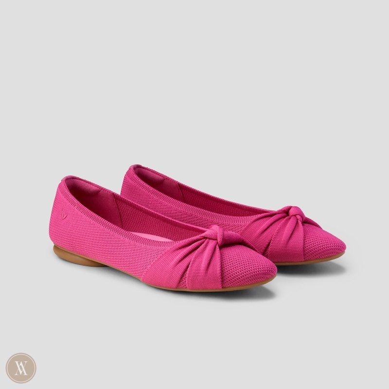 Pitaya VIVAIA Bibi Women\'s Round-Toe Knotted Flats - TQD-5148