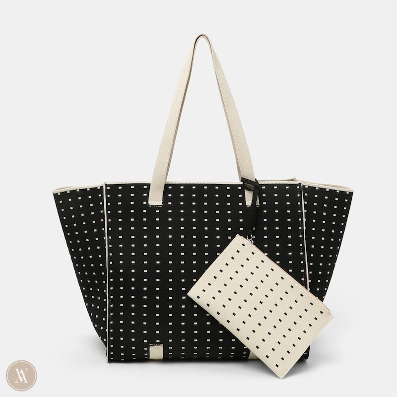 Polka Dots VIVAIA Hallie Tote-Polka Dots Women's Bags - EIU-7655