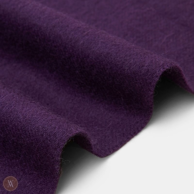 Purple VIVAIA Wool Scarf Women's Scarves - DIP-1654