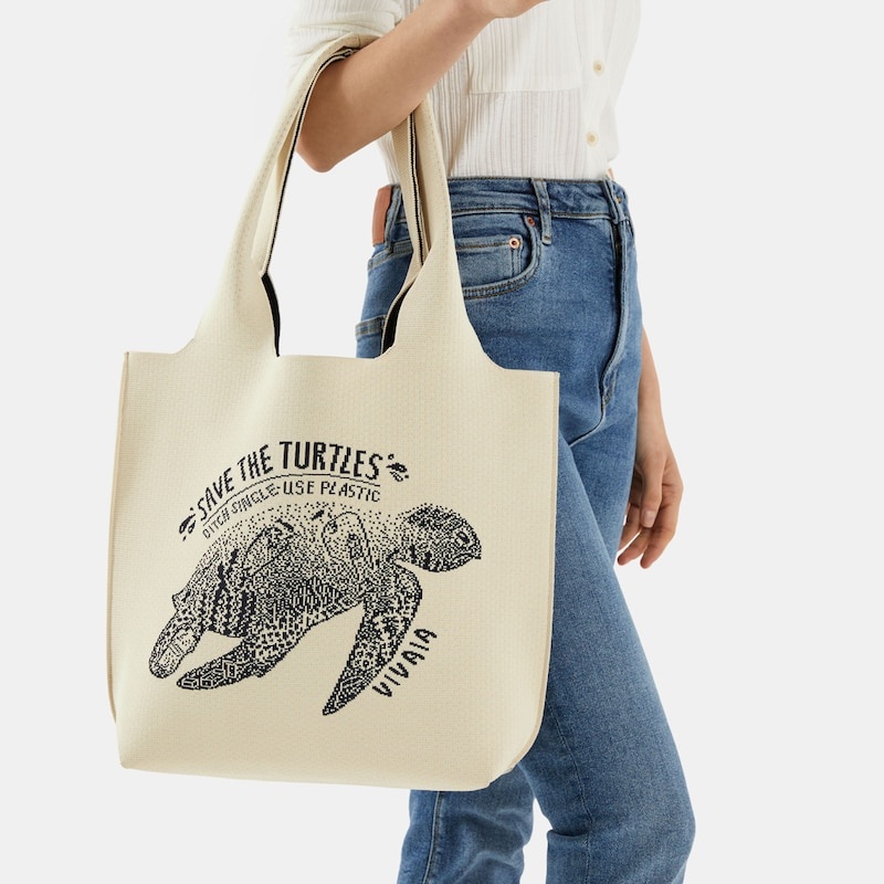 Sea Turtle VIVAIA Yoki Tote-Sea Turtle Women's Accessories - VQS-7339